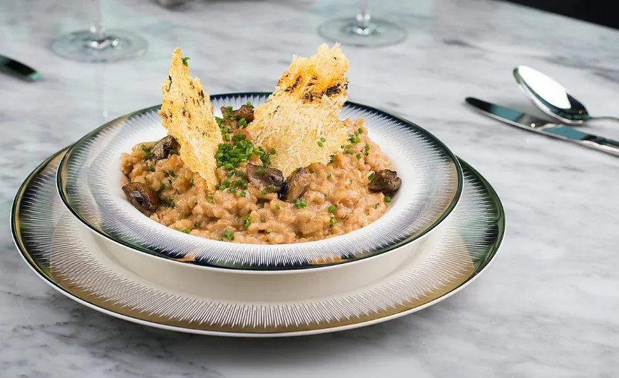 pumpkin risotto