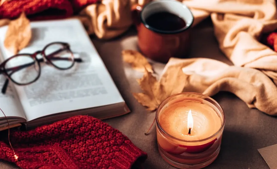 cozy fall book