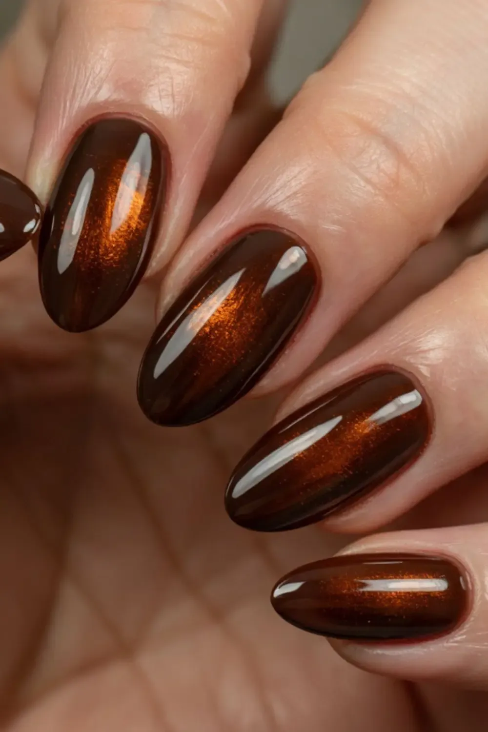 chocolate nails ideas
