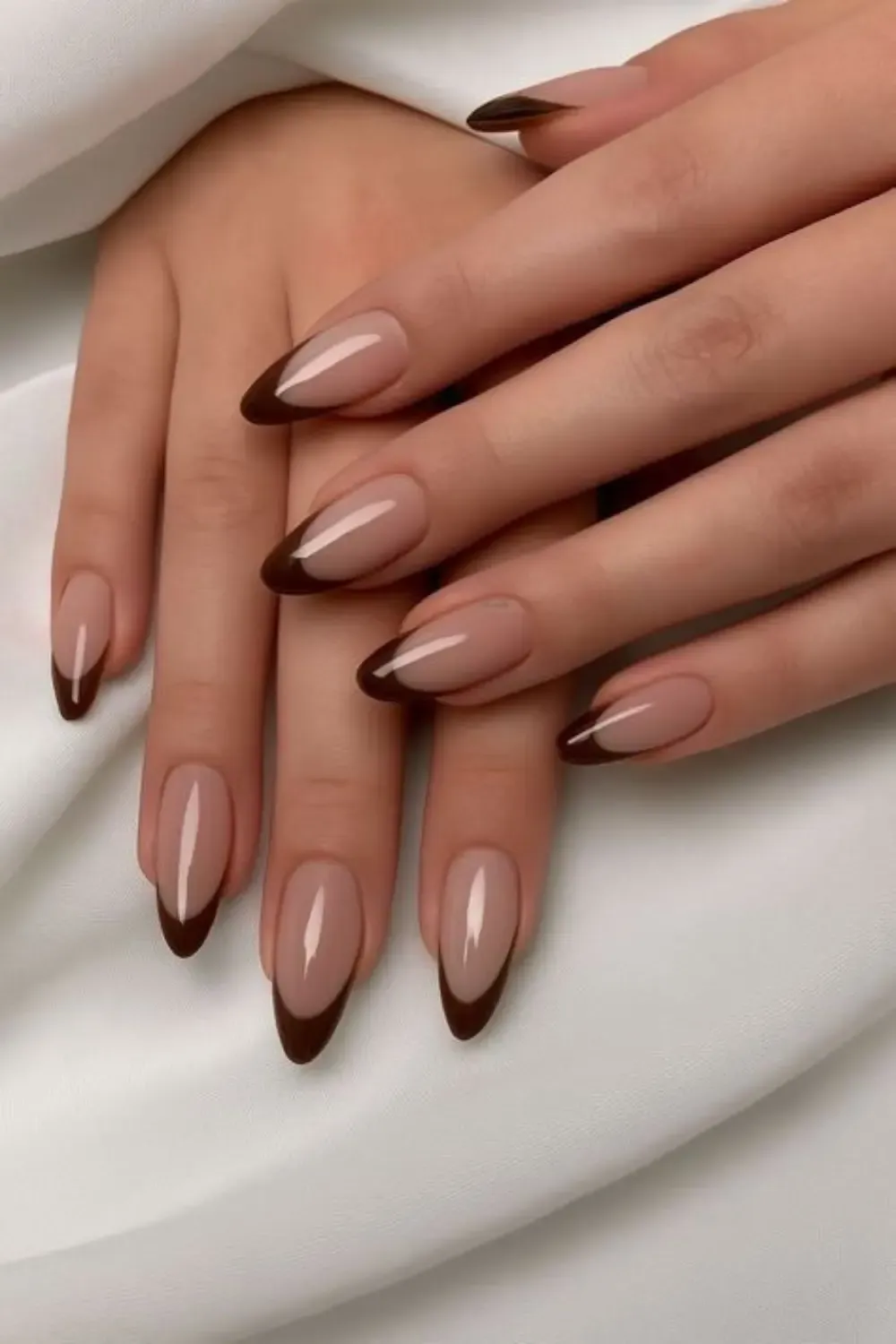 chocolate nails ideas