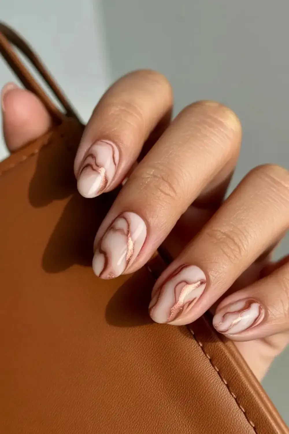 chocolate nails ideas