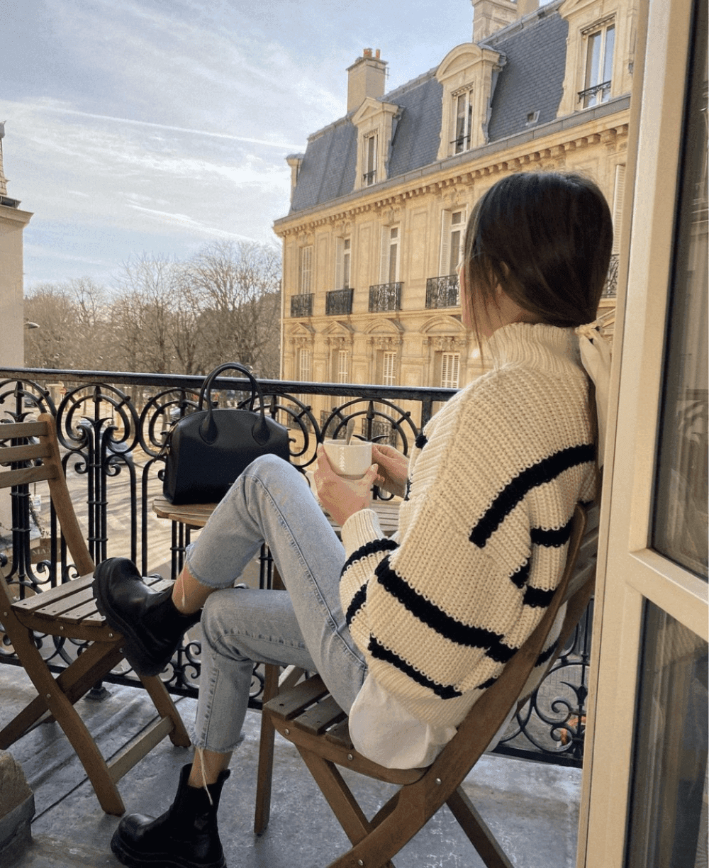 parisian style winter outfit