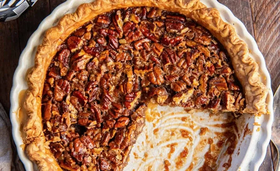 fall bourbon pekan pie