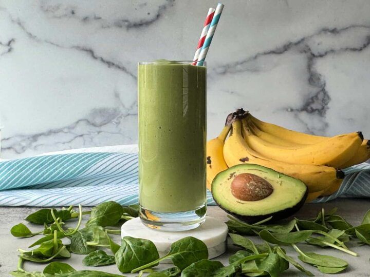 creamy avocado smoothie