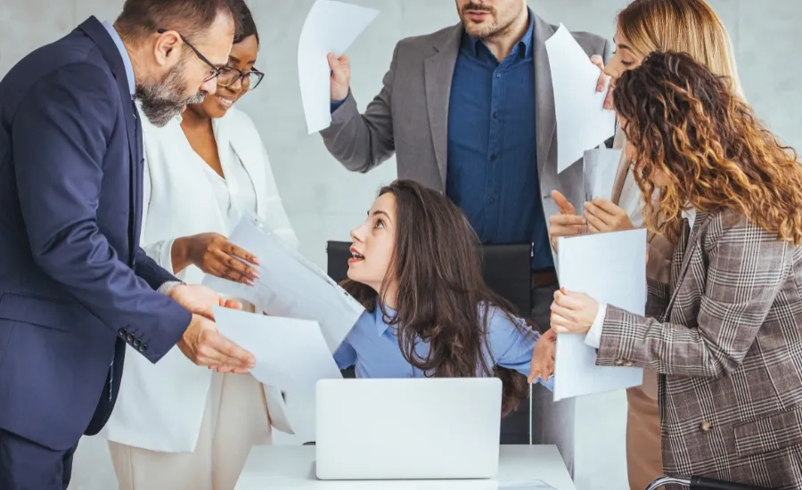 colleagues having conflicts