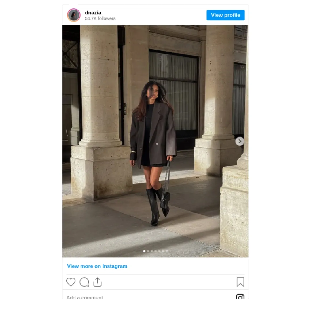 how to style oversized blazers