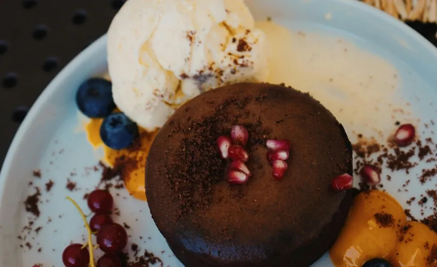 molten chocolate lava cakes for chocolate national day