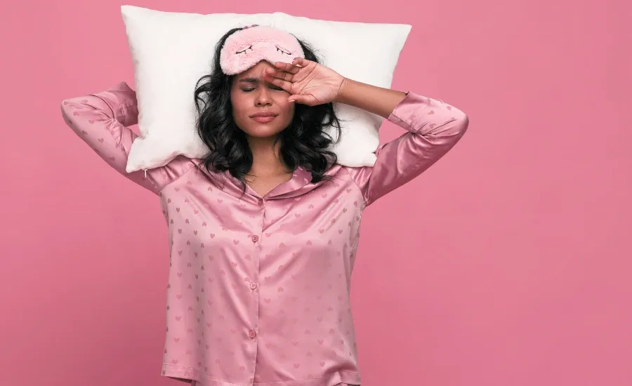 woman following her sleep hygiene